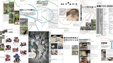 Composition,Decomposition,Recomposition（Community Resilience Research 2020)イメージ