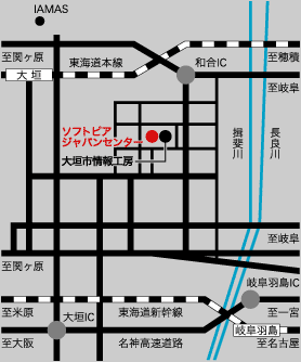 ソフトピアジャパンセンター周辺地図