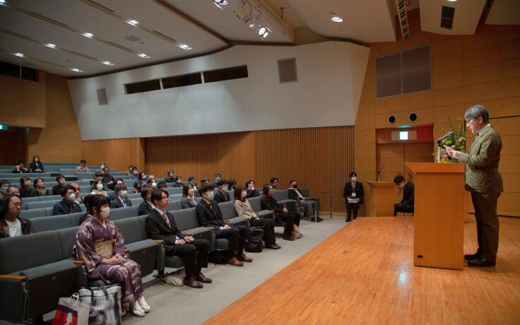 令和5年度 情報科学芸術大学院大学 入学式（学長式辞全文）